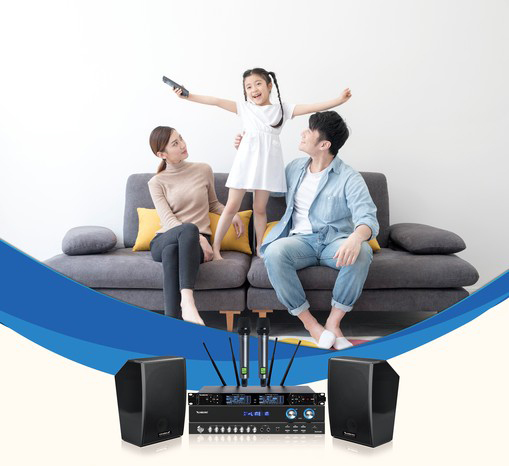 Wireless Karaoke Microphone System with 200 Channels & 240W Output