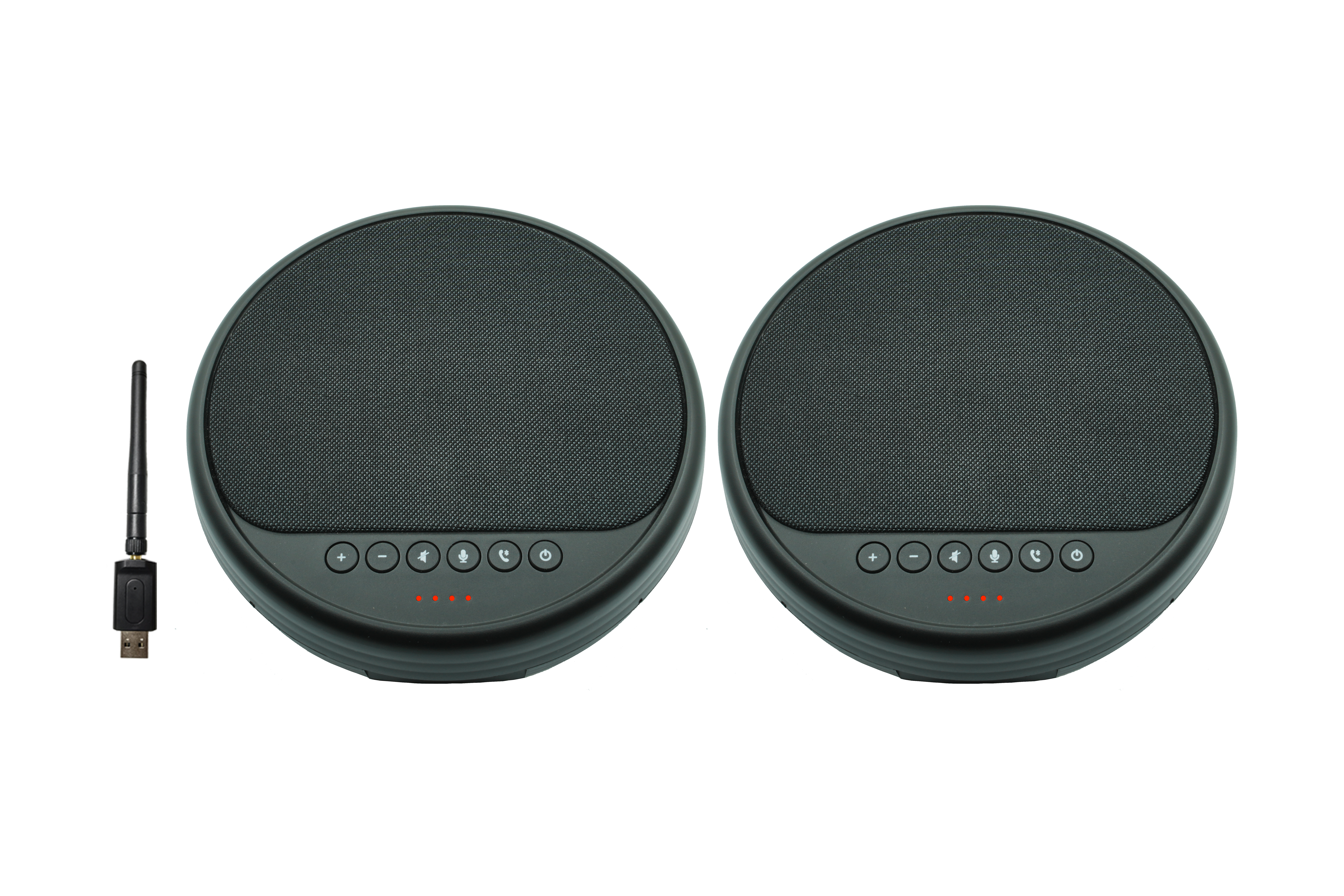 Omnidirectional Conference Speakerphone | Wireless Cascade, 2.4G/USB
